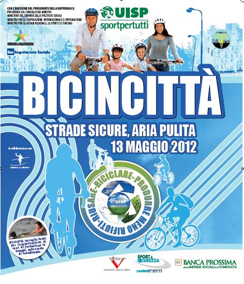locandina Bicincittà 2012
